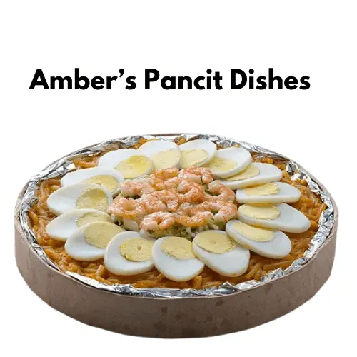 Amber pancit menu